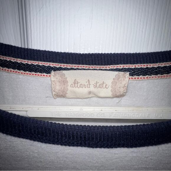 Altar’d State Baby Tee Short Sleeve Top USA Embroidered Love Patriotic Festival - Picture 5 of 5